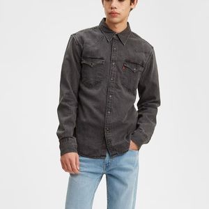 Levi’s Relaxed Fit Grey Western Shirt
